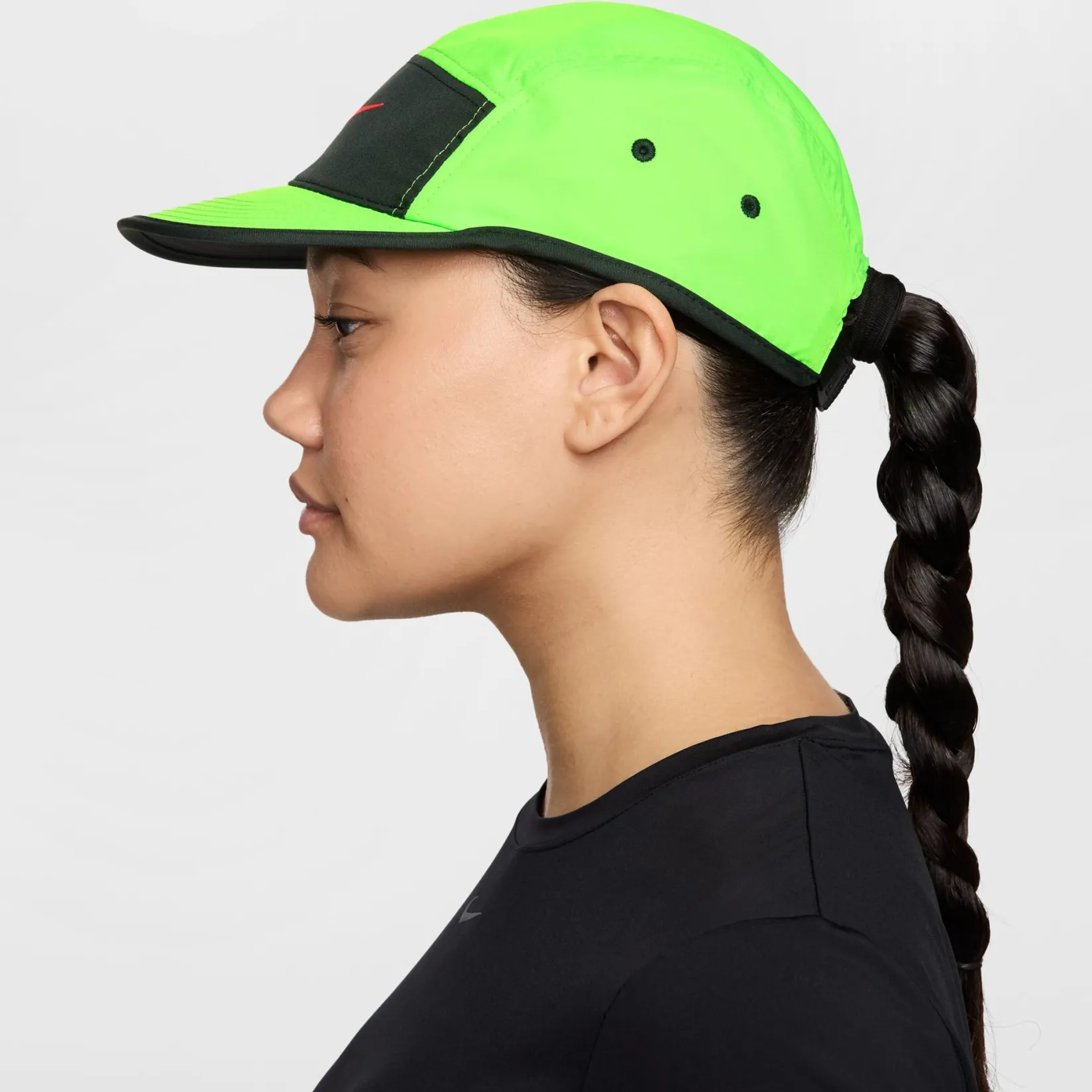 Hats And Caps>Nike Swoosh Cap 7-16y Lime