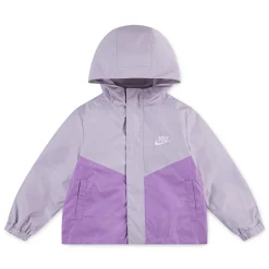 Outerwear|Coats & Jackets>Nike System Jacket 4-6x Lilac