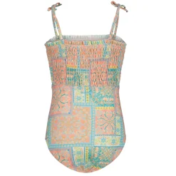 Swimsuits>Billabong Take It Back Swimsuit 4-14 Coral