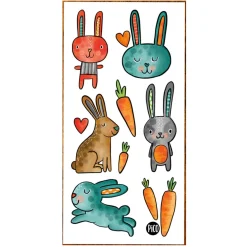 Temporary Tattoos|Diy & Activities>Pico Tatouages Tattoos Pico - Rabbits