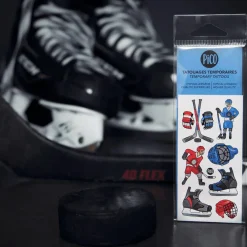 Temporary Tattoos|Diy & Activities>Pico Tatouages Tattoos Pico - The Madness of Hockey