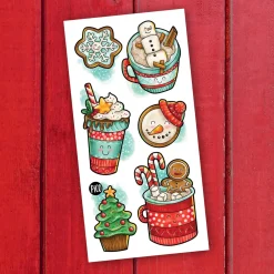 Hot Tattoos Pico-hot Chocolates Kids Temporary Tattoos|Diy & Activities