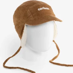 Beanies|Beanies>Caribou Sherpa Cap 6m-5y Taupe