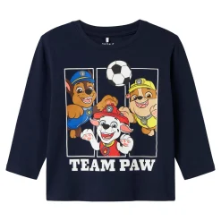 Tops>Name It Team Paw T-shirt 2-6y Marine