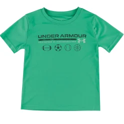 Sportswear|Tops>Under Armour Tech At Last Sports Ss 4-7y Vert