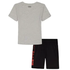 Outfit Sets|Sportswear>Under Armour Tech Decon Ss Set 2-4t Gris