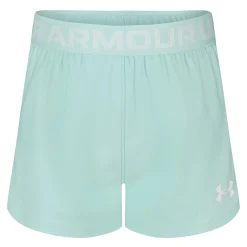 Sportswear|Shorts & Bermuda>Under Armour Tech Play Up Short 4-6x Turquoise