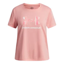 Sportswear|Tops>Under Armour Tech Print Fill Graphic Ss 816 Pink