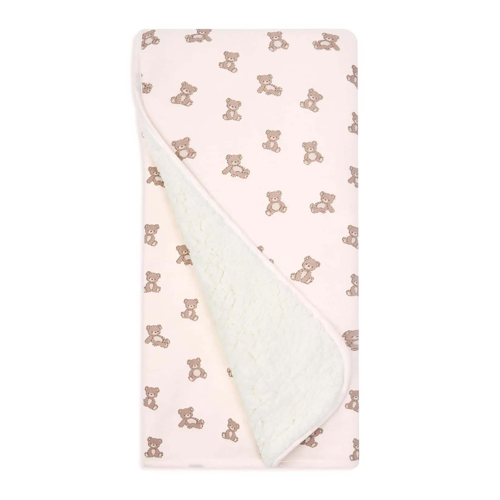 New Teddy-printed Jersey Blanket Kids Blankets|Blankets