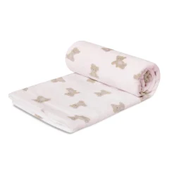 Outlet Teddy-printed Plush Blanket Kids Blankets|Blankets
