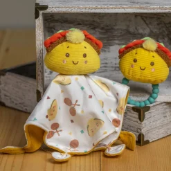 Clearance Teether Rattle - Tacos Teething Toys