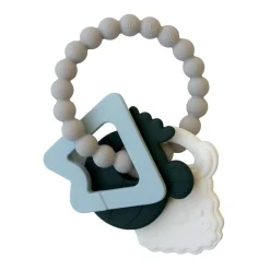 Teething Toys>Loulou Lollipop Teething Ring Set - Llama