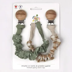 Hot Textile Clip - Juban Pacifiers & Clips|Pacifiers & Clips