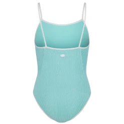 Swimsuits>Under Armour Textured 1pc Swimsuit 7-14y Turquoise