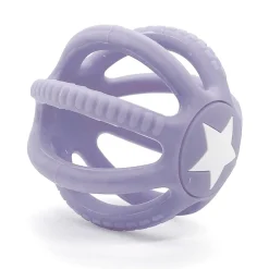 Teething Toys>Kushies Theeter Toy Pacifier Ball Lila