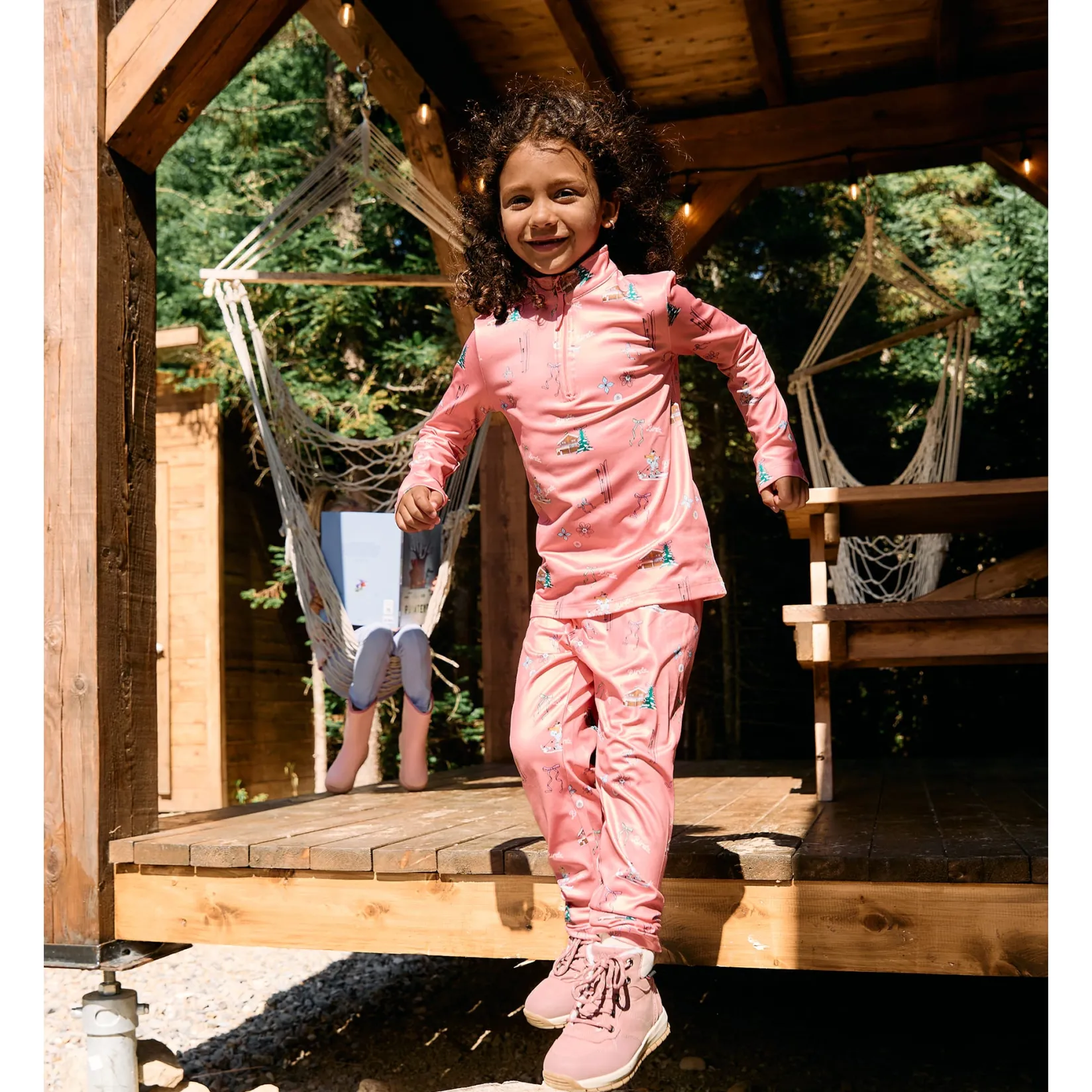 Hot Thermal Chalet Coquet Set 2-14 y Kids Underwear & Socks|Fleeces And Sweatshirts