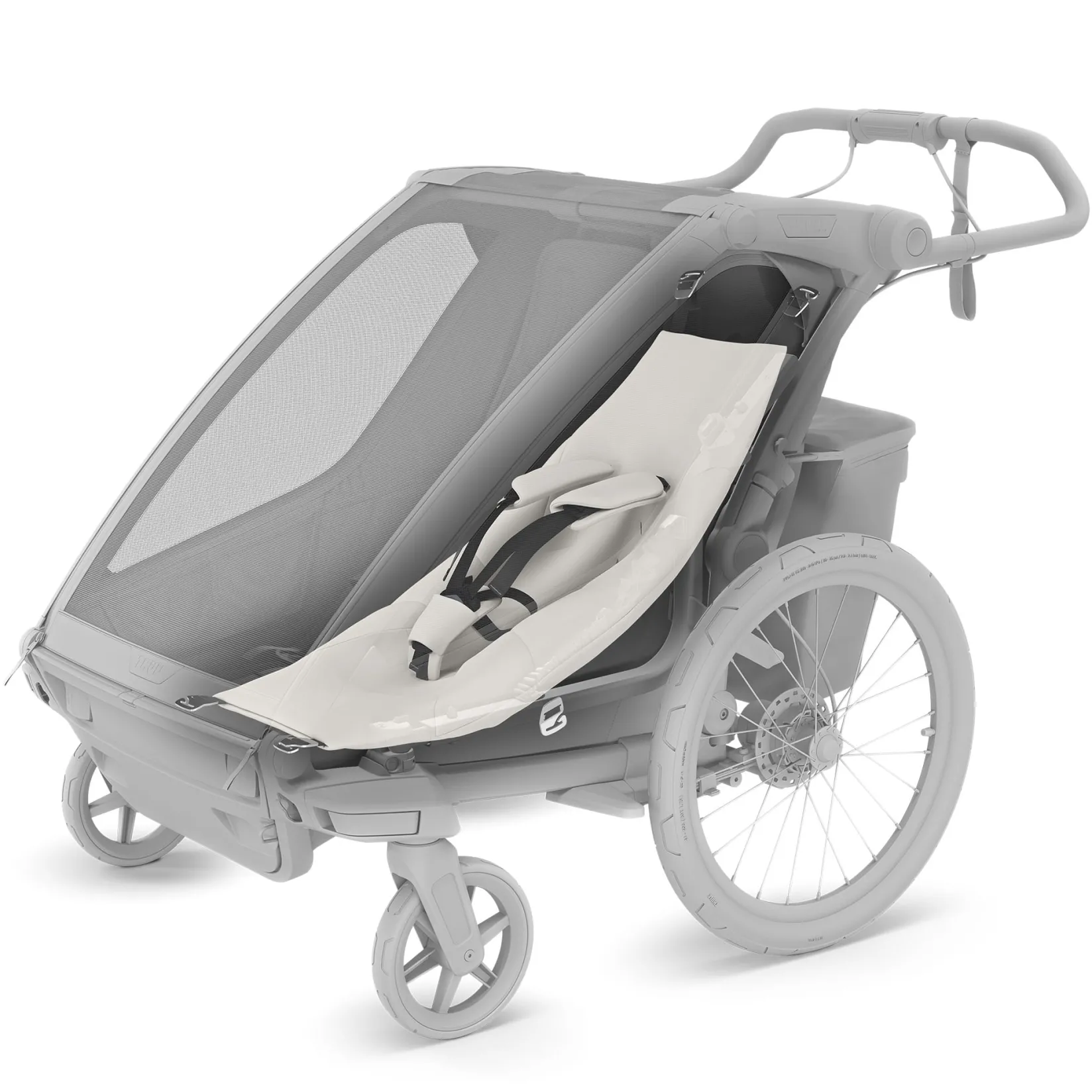 Strollers & Trailers>Thule Chariot 2.0 Baby Sling Gray