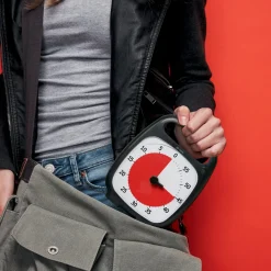 Clocks & Timers|Clocks & Alarm Clocks>FDMT Time Timer Plus 60min - Charcoal