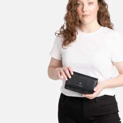 Discount Tina Shine Wallet - Black Handbags & Purses|Diaper Bags