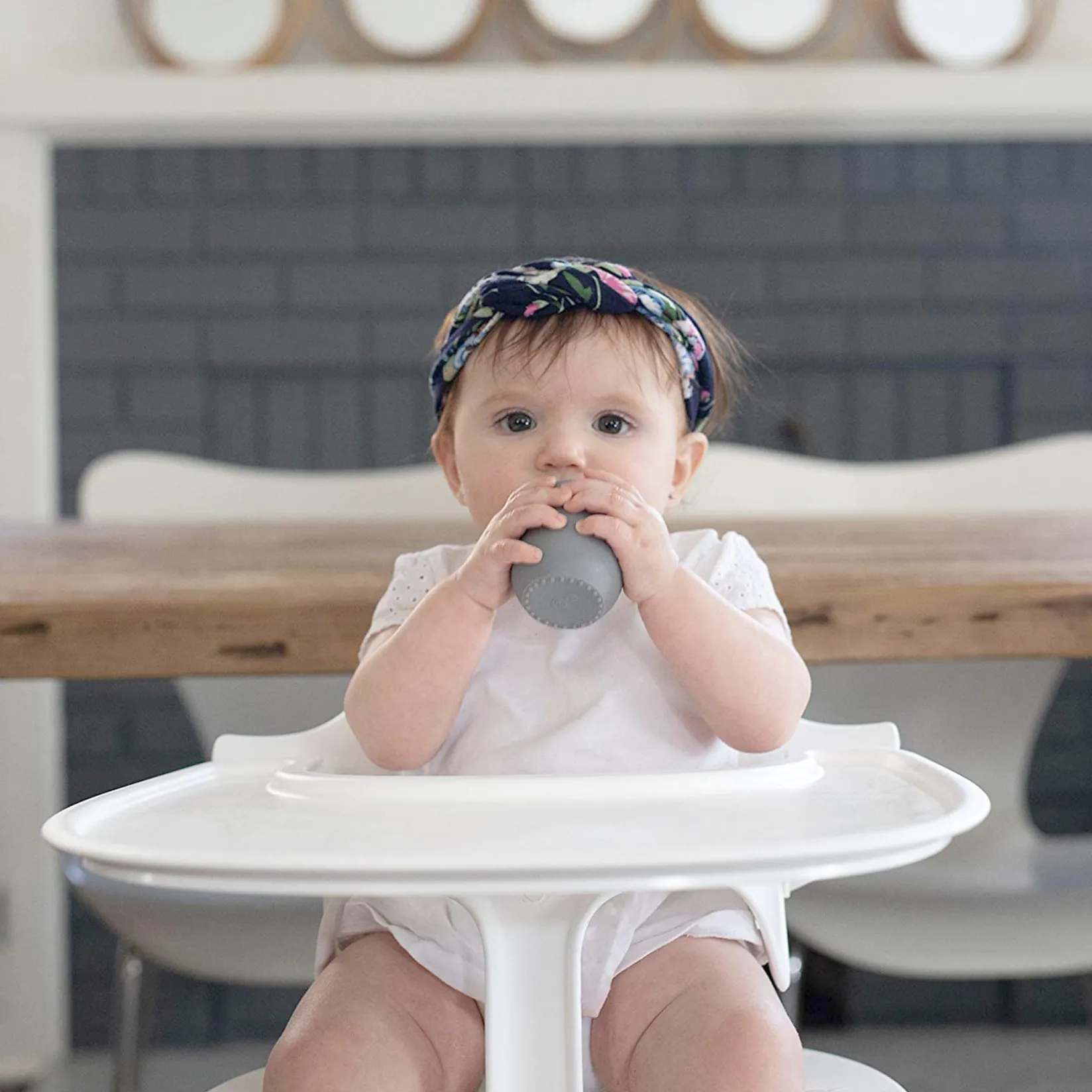 Online Tiny Cup - Pewter Grey Kids Tableware|Plates & Placemats