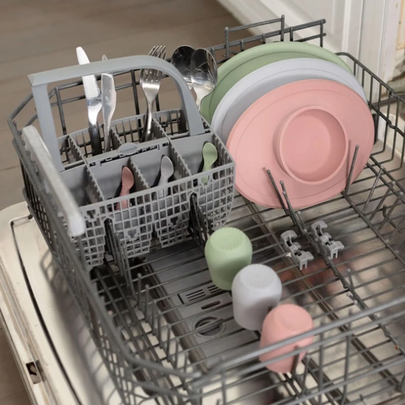 Online Tiny Cup - Pewter Grey Kids Tableware|Plates & Placemats