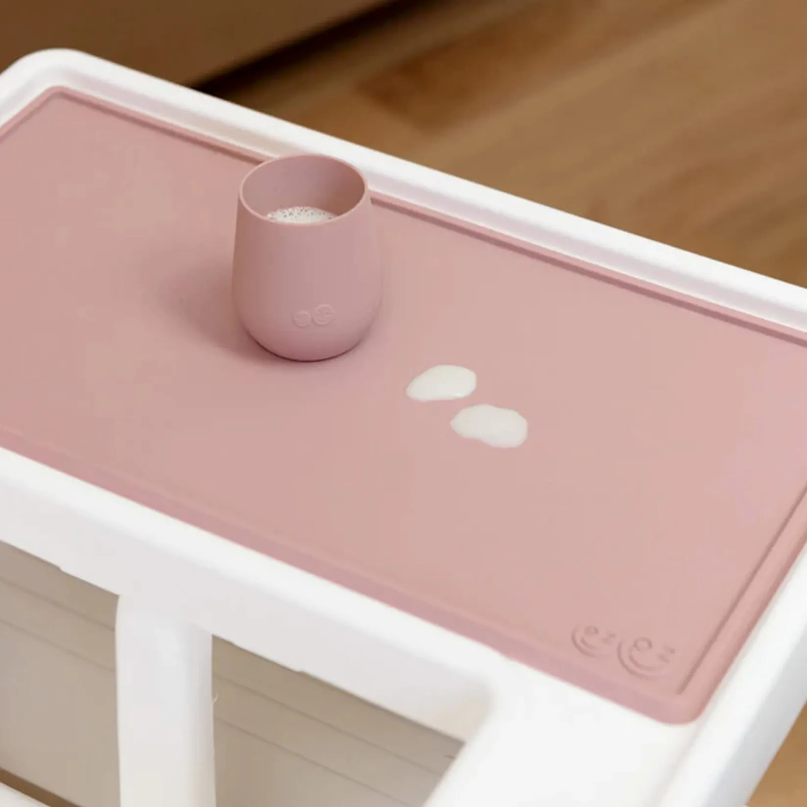 Placemats|Plates & Placemats>EZ PZ Fun Tiny Placemat - Blush