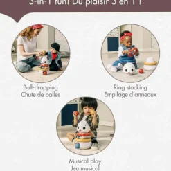 Sale Tiny Rocker Stacking Panda Toy Developmental Toys|Balls & Stacking Toys