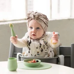 Online Tiny Spoon Spoons (2) - Sage Kids Tableware|Plates & Placemats