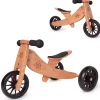 Bikes And Accessories|Bikes & Scooters>Kinderfeets Tiny Tot Balance Bike 2 in 1 - Bamboo