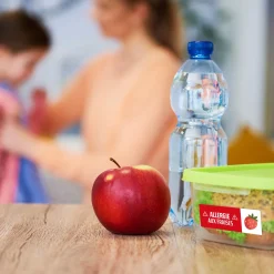 Discount Étiquettes allergie - Fraises Kids Allergy Stickers|Personalized Name Labels