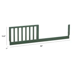Discount Toddler Bed Conversion Kit - Forest Green Toddler Rails|Cribs & Mattresses