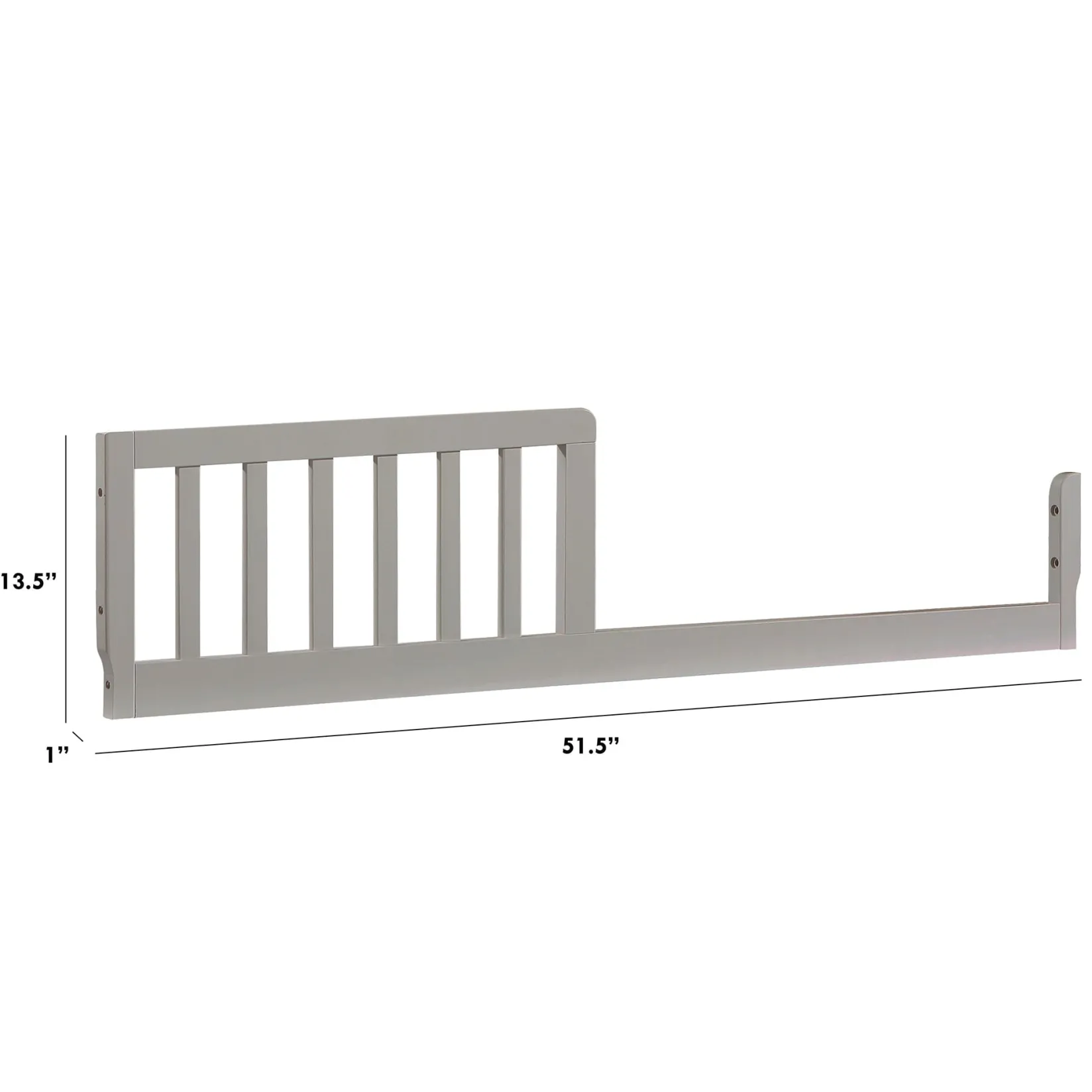 Toddler Bed Conversion Kit - Grey Finish Toddler Rails|Cribs & Mattresses
