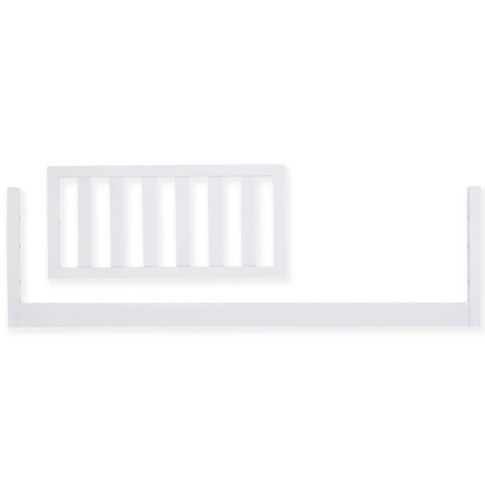 Discount Toddler Bed Conversion Rail For Jolly Crib - White Toddler Rails|Cribs & Mattresses