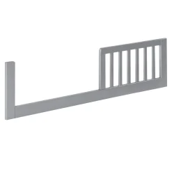 Toddler Rails|Cribs & Mattresses>Million Dollar Baby Toddler Rail - Grey