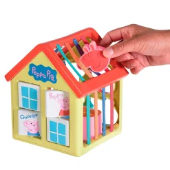 Best Toomies Peppa’s Activity House - Activity Center with Shape Sorting and Color Matching Games Kids Puzzles