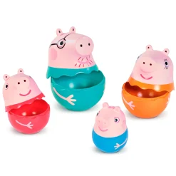 Developmental Toys|Balls & Stacking Toys>Lamaze Toomies Peppa’s Nesting Family – Nesting, Sorting & Pouring Toy