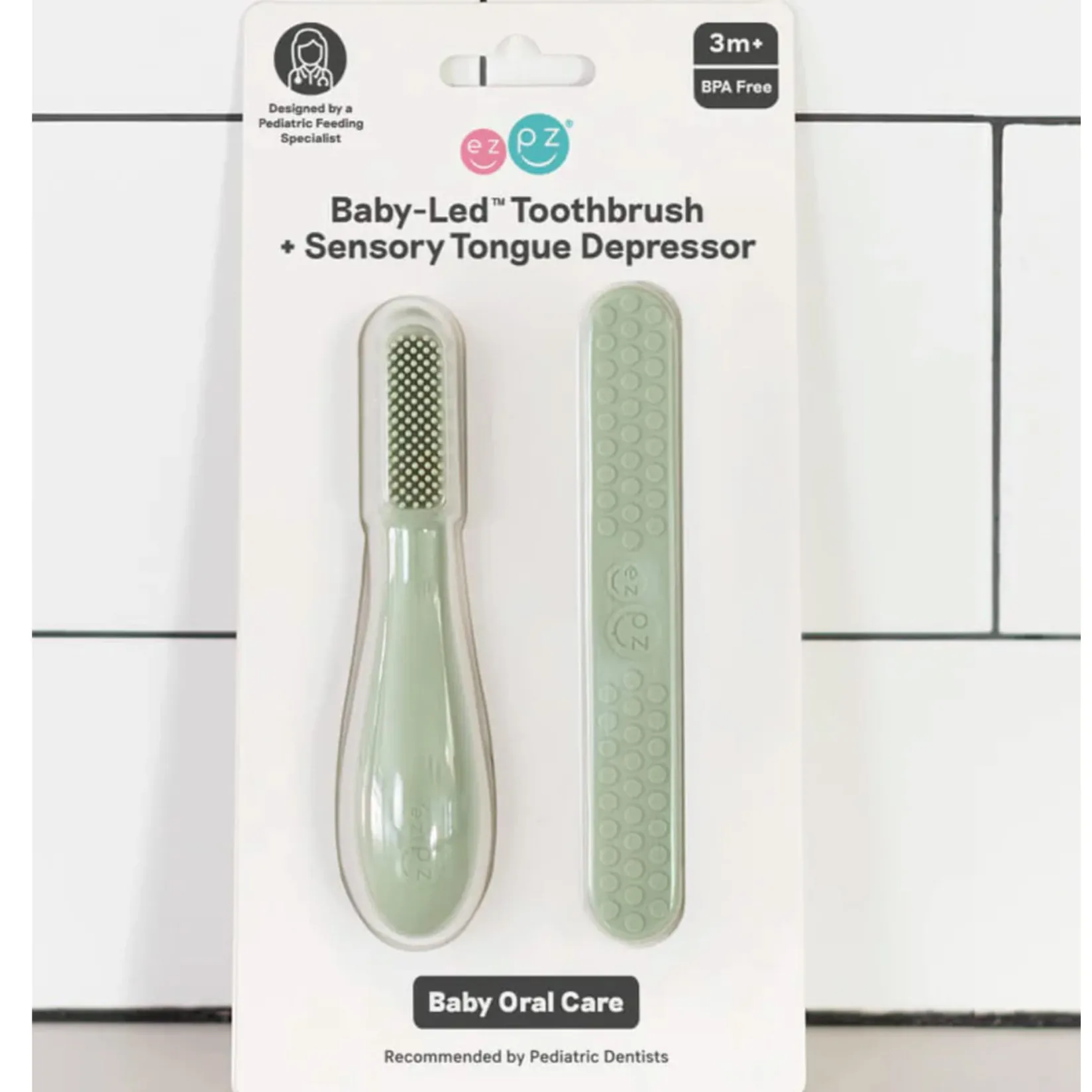 Outlet Toothbrush Sensory Tongue Sage Oral Care
