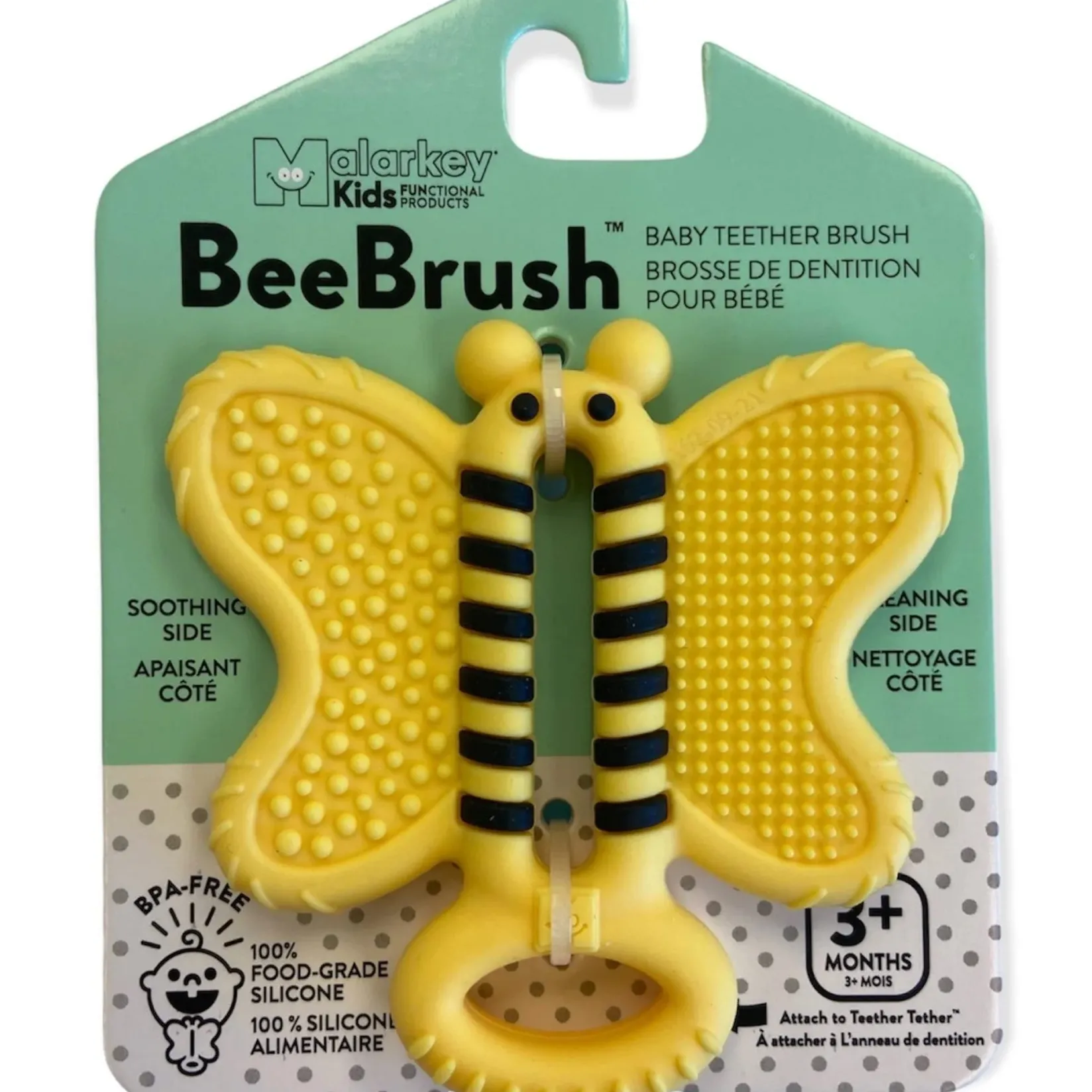 Online Toothbrush Teether - Bee Teething Toys