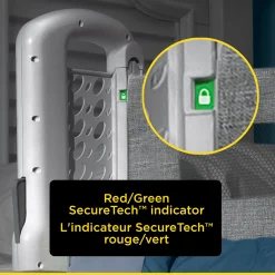 Top-of-Mattress Bed Rail - Grey Gates & Safety