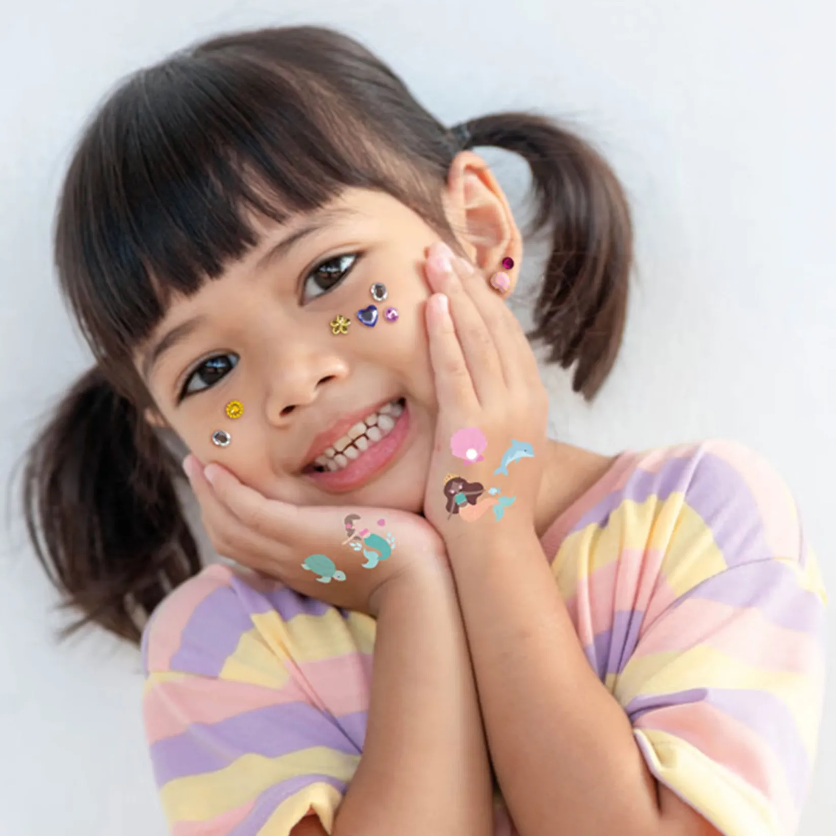 Temporary Tattoos|Diy & Activities>Auzou Total Look Aquamarines