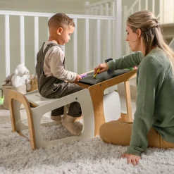 Toucan 3-In-1 Learning Tower - Natural White Learning Towers & Step Stools