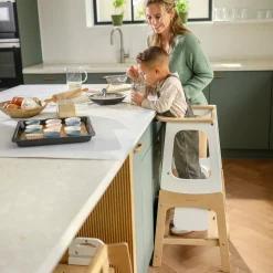 Toucan 3-In-1 Learning Tower - Natural White Learning Towers & Step Stools