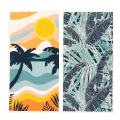 Summer Activities|Outdoors & Travel>SAFDIE u0026 CO Towels (2) - Hot Tropics