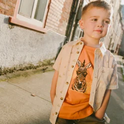 Outlet Trail Safari Shirt 3-6 Kids/BOY Tops