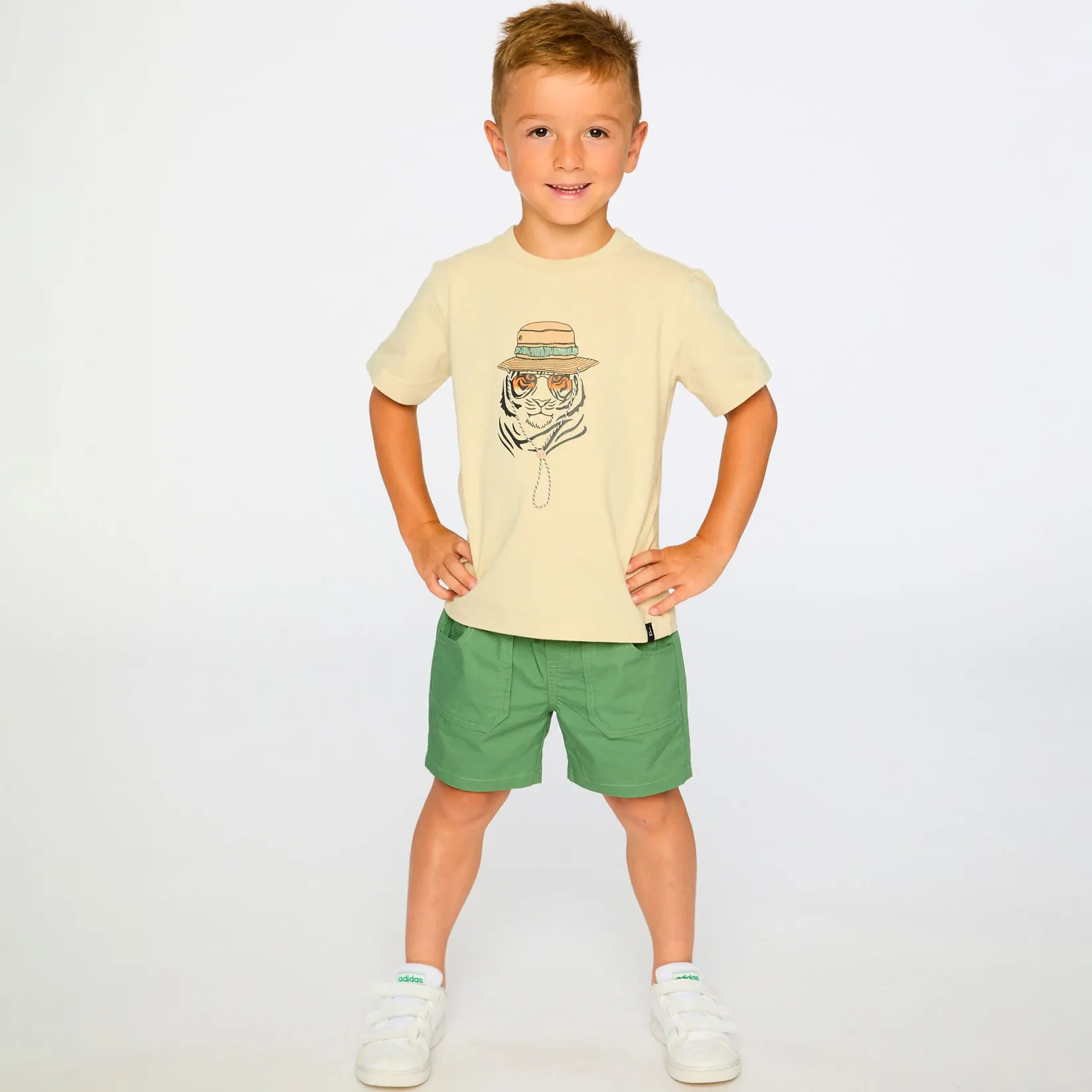 Clearance Trail Tiger T-shirt 3-6 Kids/BOY Tops