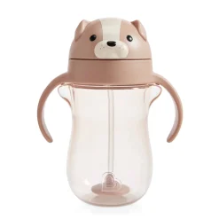 Breastfeeding|Tableware>Munchkin Trainer Cup Straw 10oz -Bear