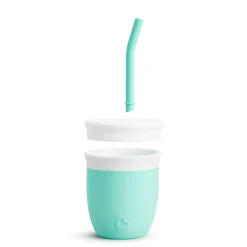 Sale Training Silicone Cup with straw 4oz - Mint Kids Tableware|Plates & Placemats