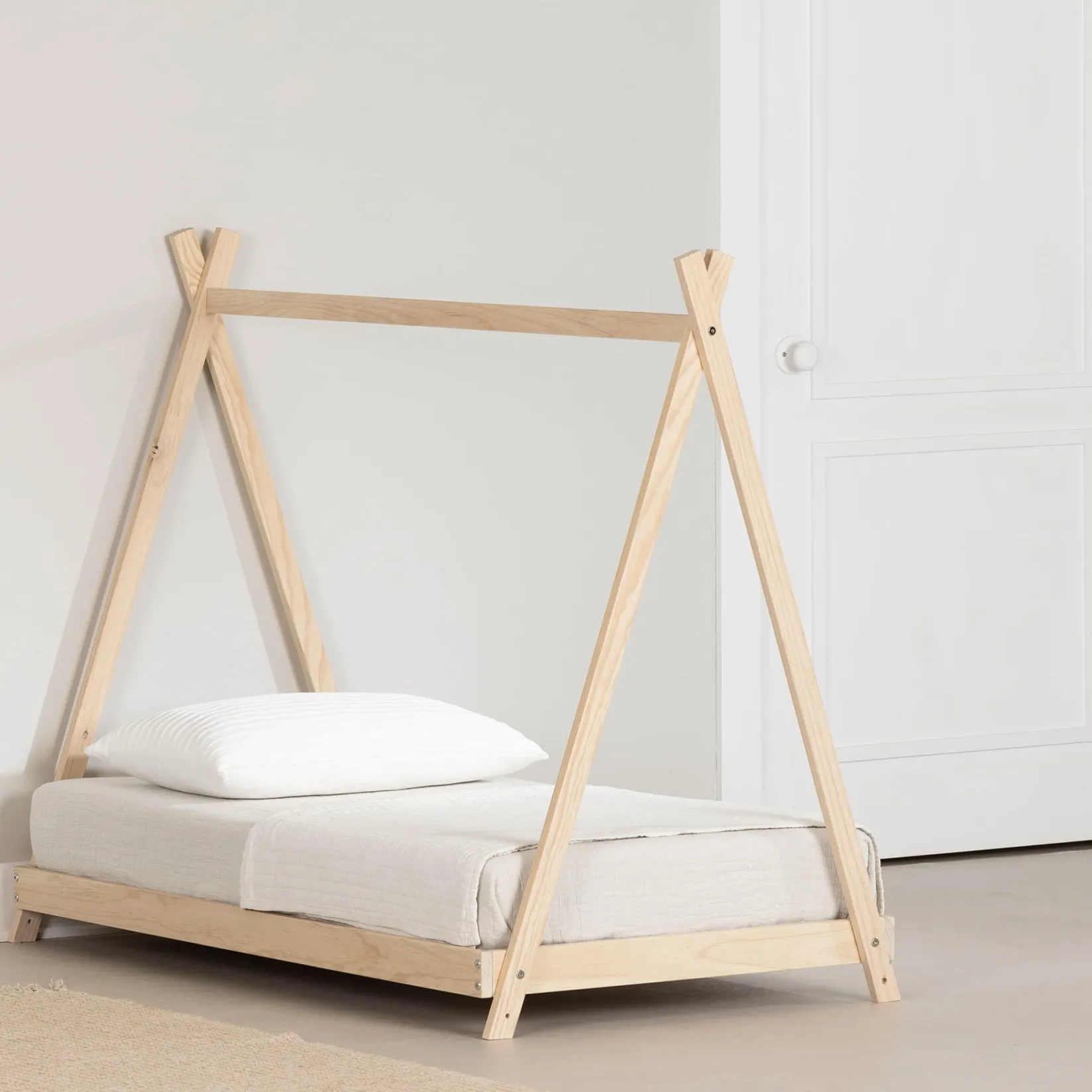 Online Transition Bed - Sweedi Natural Wood Cribs & Mattresses|Cribs & Mattresses