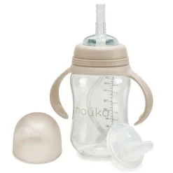 Clearance Transitional Sippy/Weighted Straw Cup - Soft Sand Kids Breastfeeding|Tableware
