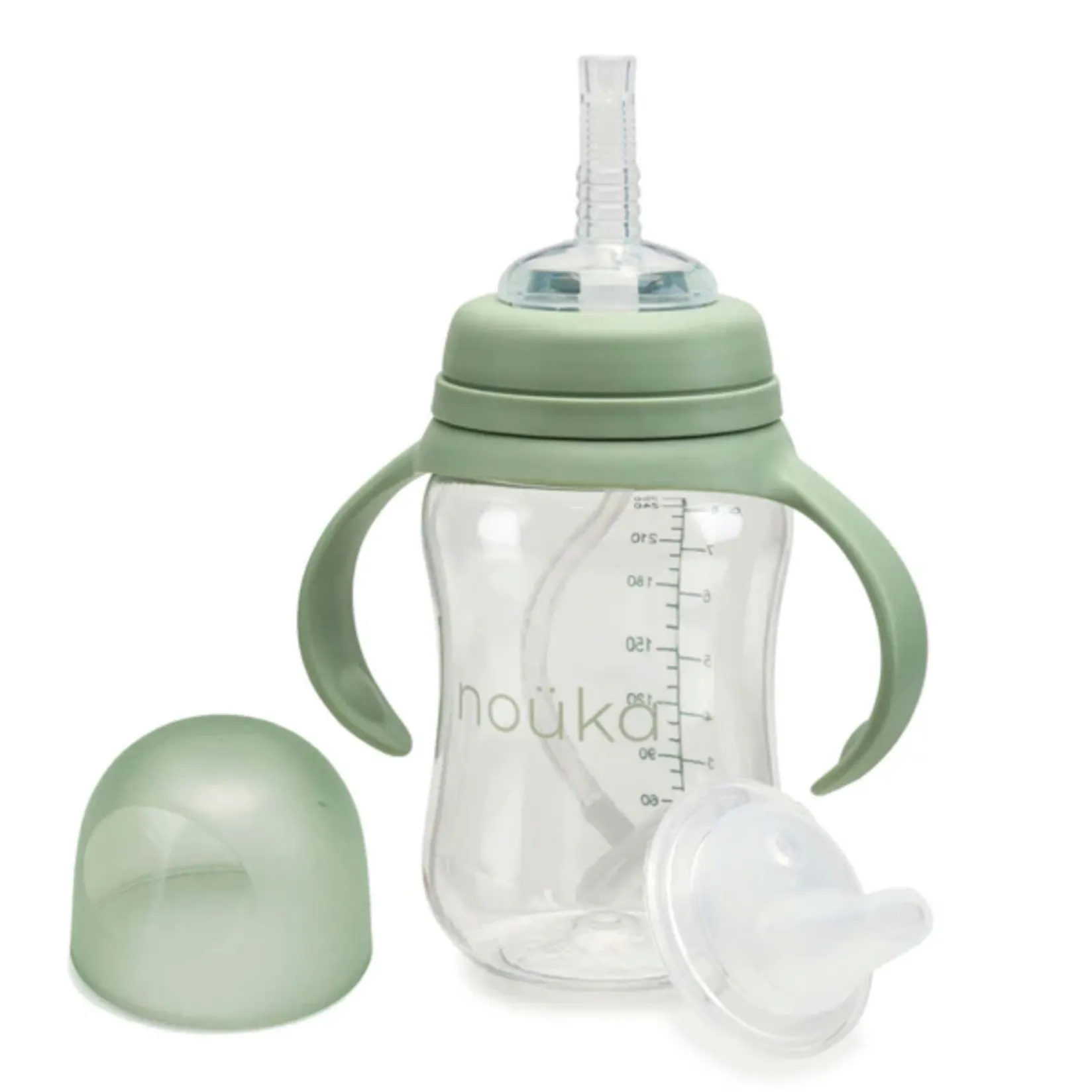 Hot Transitional Sippy/Weighted Straw Cup - Moss Kids Breastfeeding|Tableware